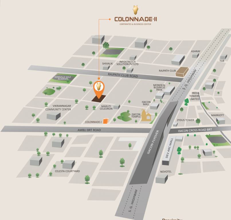 Images for Location Plan of Aastha Colonnade II