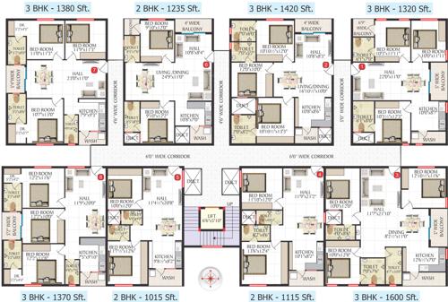 Images for Cluster Plan of Jai Bharathi Mansion