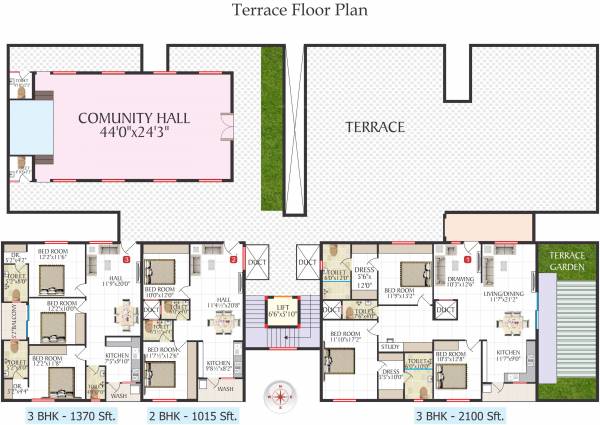 Images for Cluster Plan of Jai Bharathi Mansion