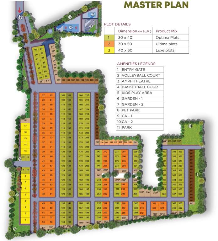  earth Images for Master Plan of Shriram Earth