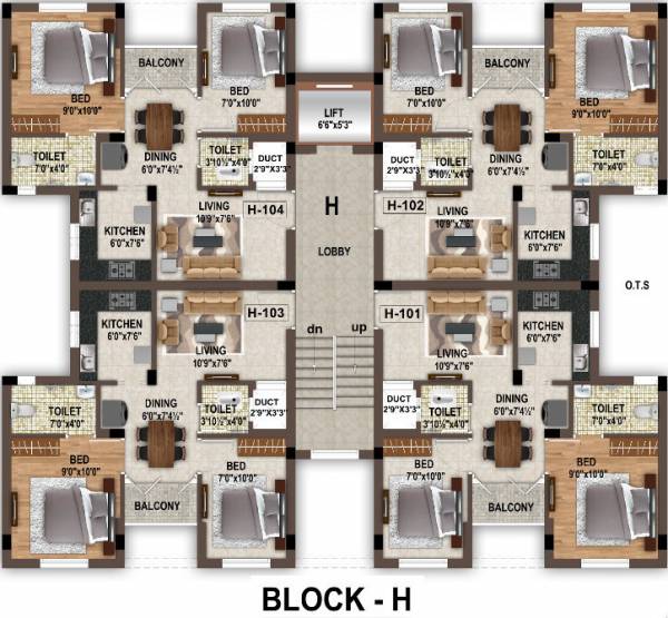 Images for Cluster Plan of Optima Diamond