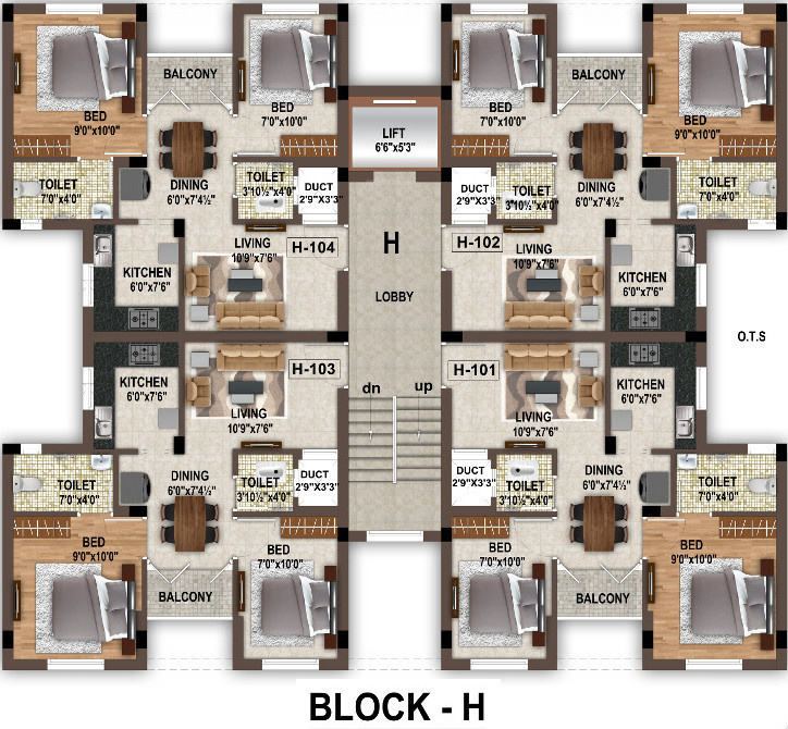 Images for Cluster Plan of Optima Diamond