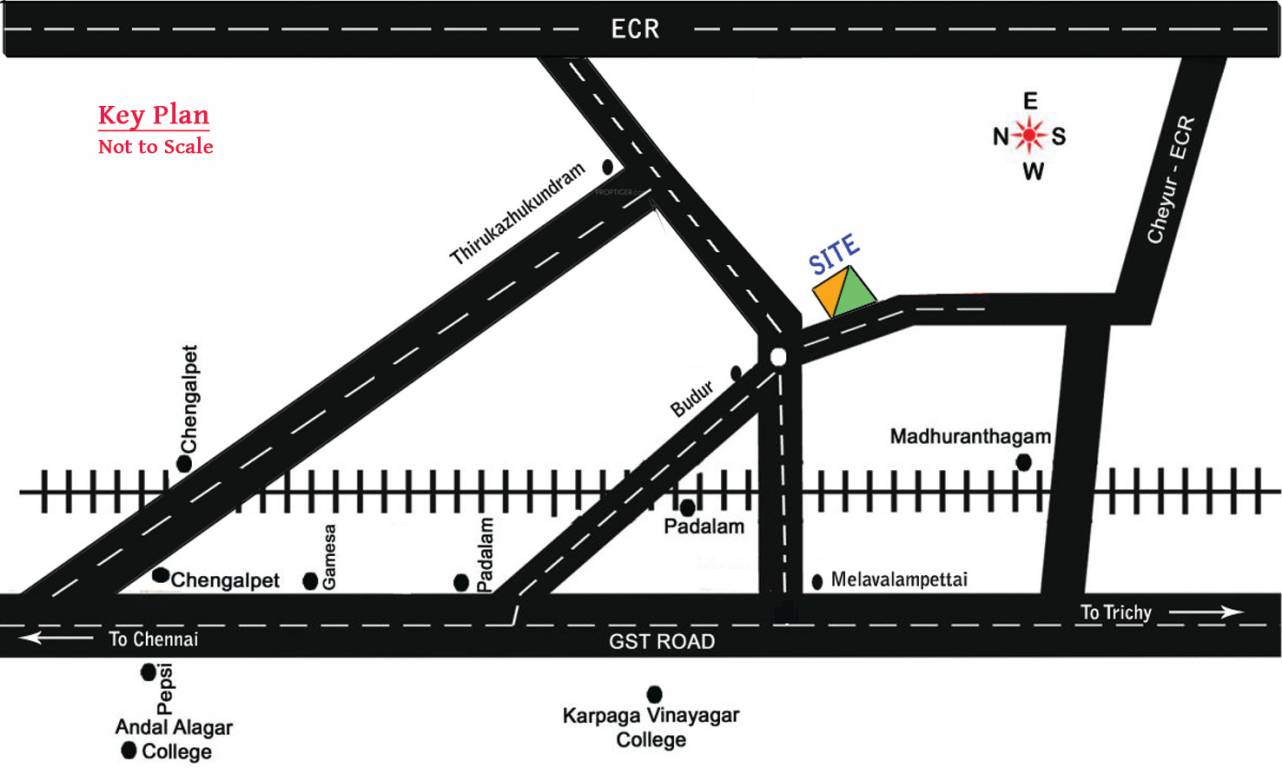Images for Location Plan of Wisdom Sri Sathya Sai Nagar