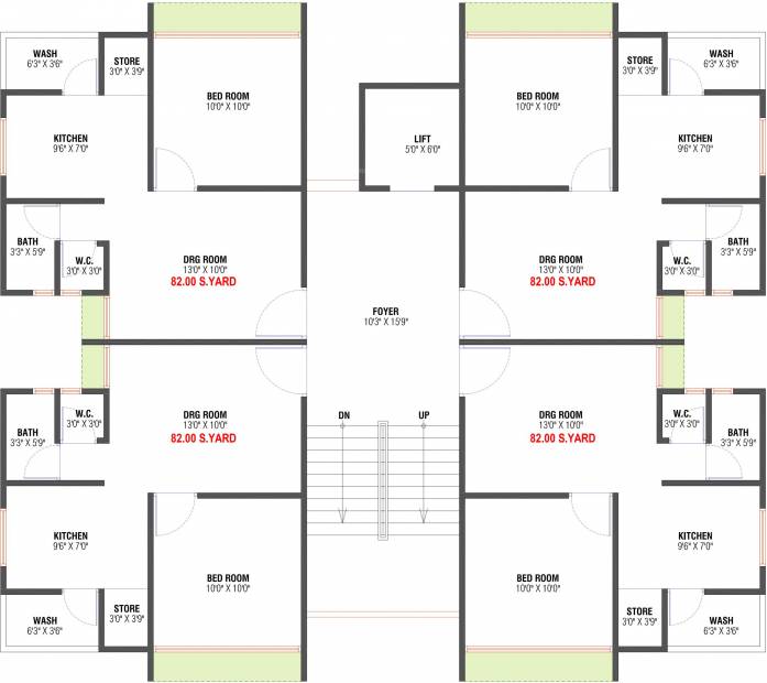Images for Cluster Plan of Krishna Shyam Heights
