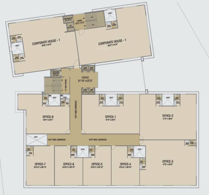 Images for Cluster Plan of Vivan Square