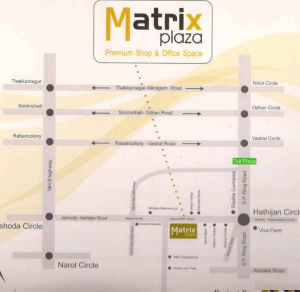 Images for Location Plan of Shree Matrix Plaza