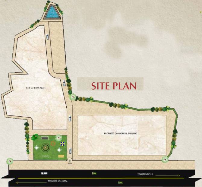Images for Site Plan of Raj Mangal Dham
