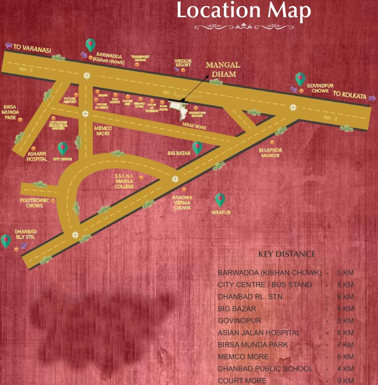 Images for Location Plan of Raj Mangal Dham