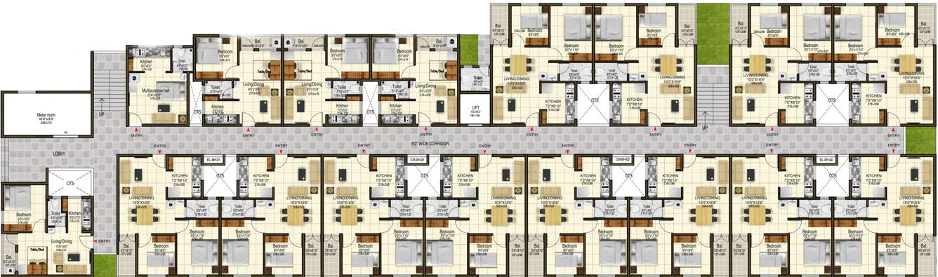 Images for Cluster Plan of XS En Veedu