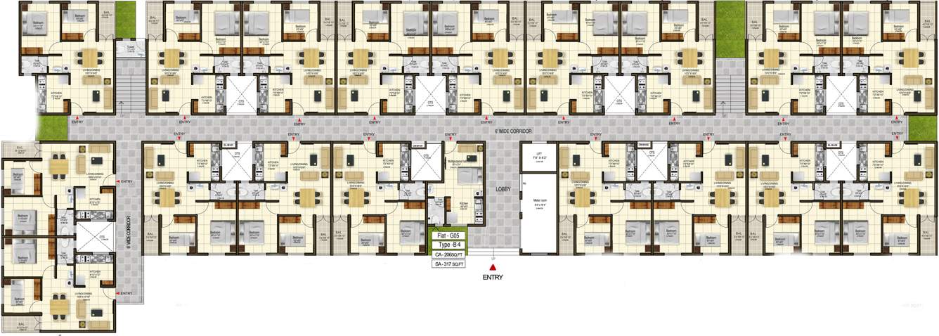 Images for Cluster Plan of XS En Veedu