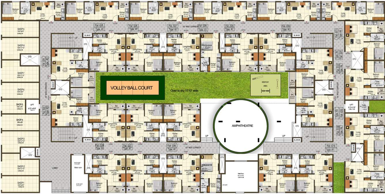 Images for Cluster Plan of XS En Veedu
