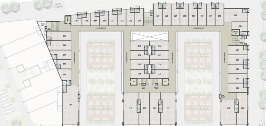 Images for Cluster Plan of Saanvi City Gate