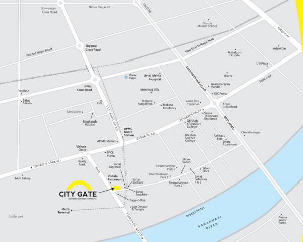 Images for Location Plan of Saanvi City Gate