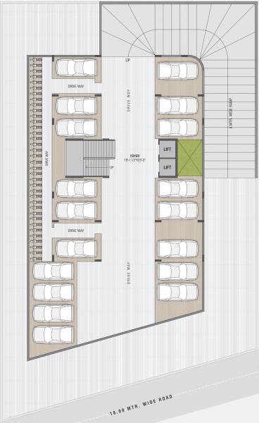 Images for Cluster Plan of Vimla Daffodils Tower