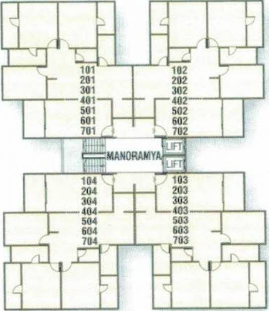 Images for Cluster Plan of Swastik Harmony