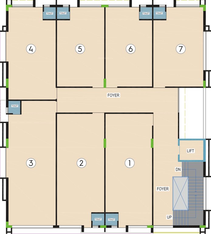 Images for Cluster Plan of Parth Sangam Sapphire