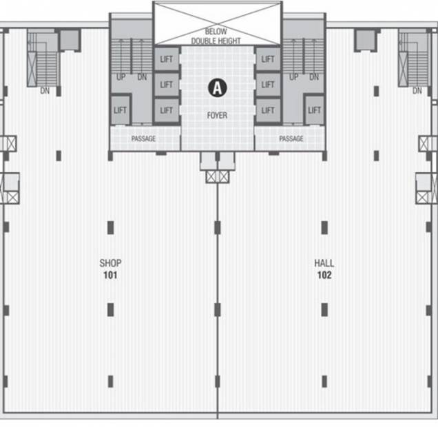 Images for Cluster Plan of True West Gate Business Bay Block A