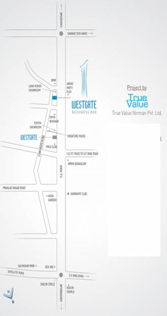 Images for Location Plan of True West Gate Business Bay Block A