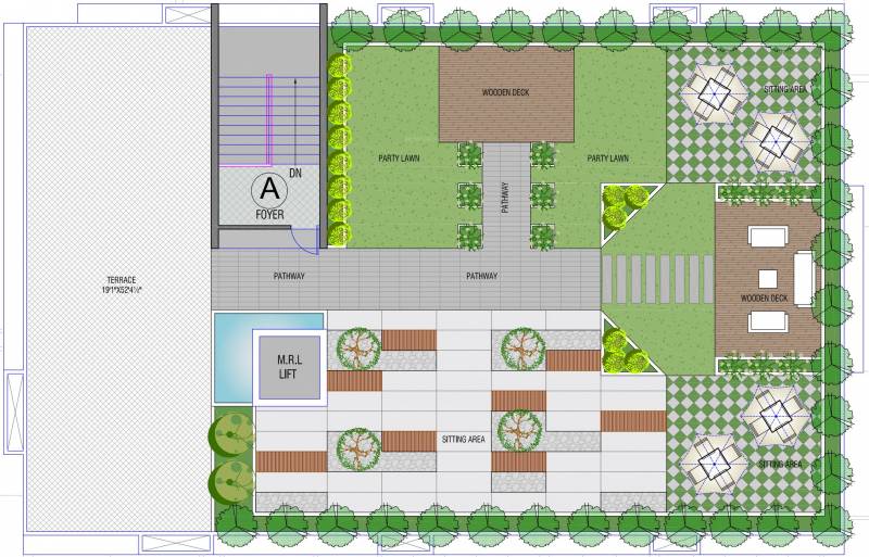 Images for Cluster Plan of Square Samvat Residency