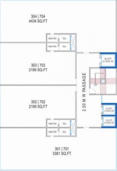 Images for Cluster Plan of Sankalp Square III