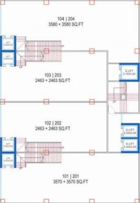 Images for Cluster Plan of Sankalp Square III