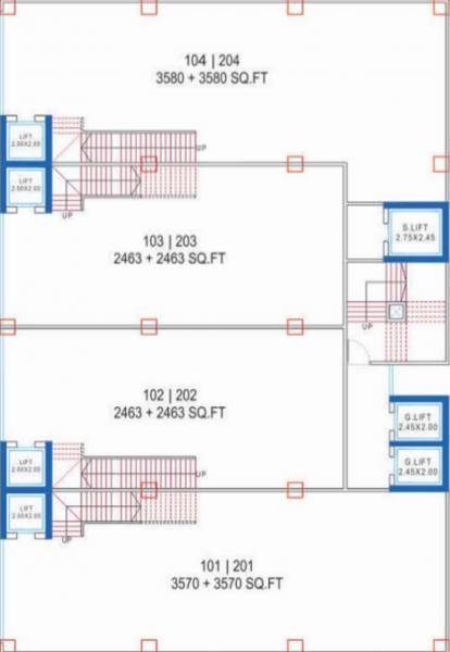 Images for Cluster Plan of Sankalp Square III