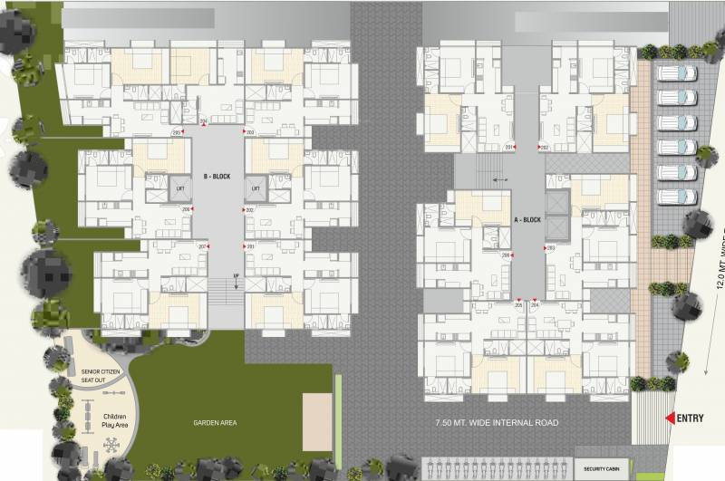Images for Layout Plan of Gajanan Dev Residency 2