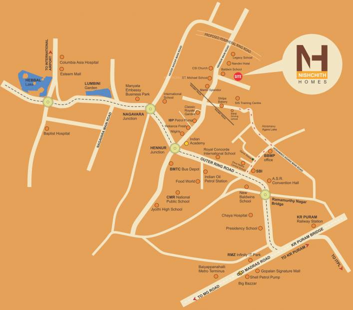 Images for Location Plan of Nishchith Homes