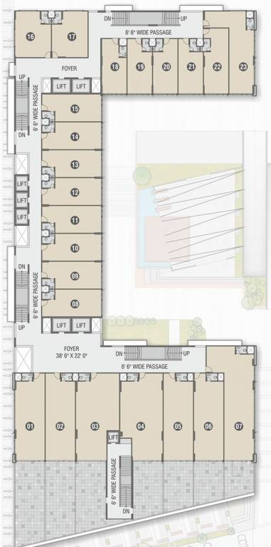 Images for Cluster Plan of Shilp Epitome