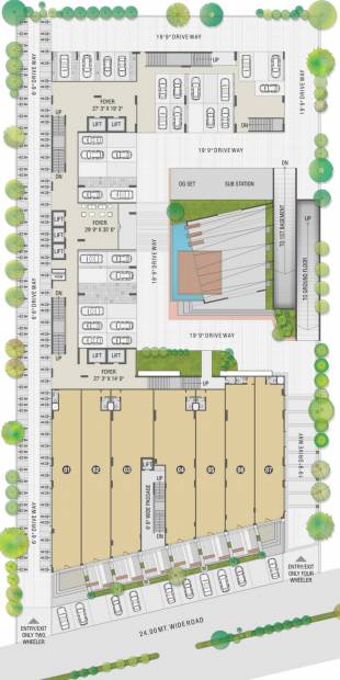 Images for Cluster Plan of Shilp Epitome