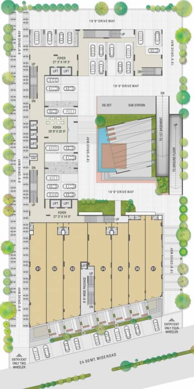 Images for Cluster Plan of Shilp Epitome