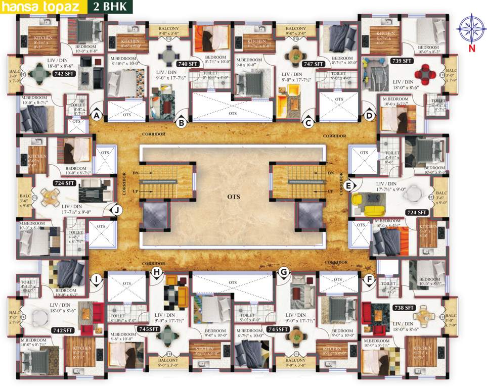 Images for Cluster Plan of Hansa Gems Park