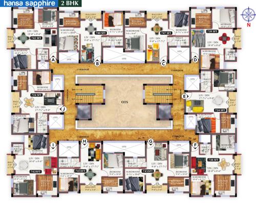 Images for Cluster Plan of Hansa Gems Park