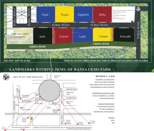  gems-park Images for Location Plan of Hansa Gems Park