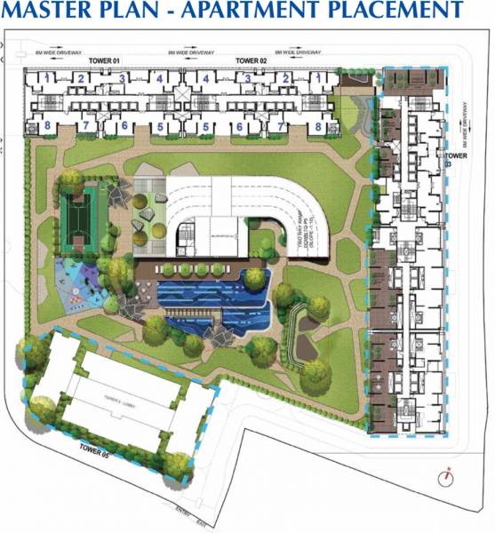 Images for Master Plan of Shapoorji Pallonji Omega Northern Lights