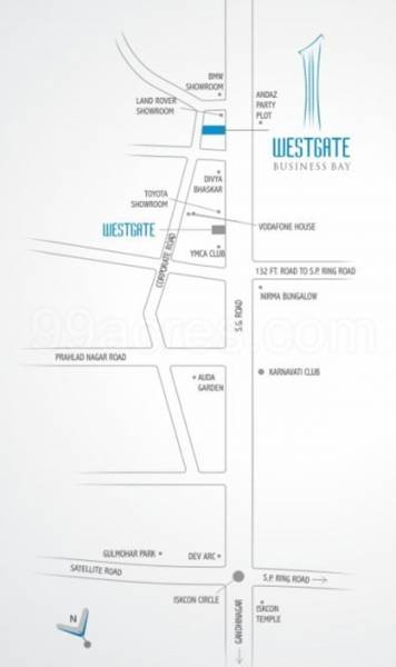 Images for Location Plan of True West Gate Business Bay