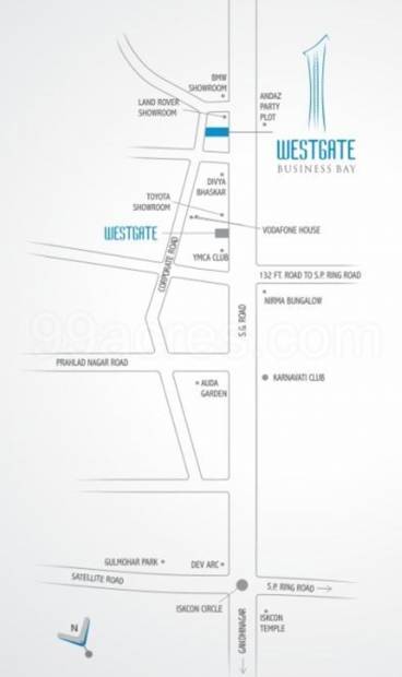 Images for Location Plan of True West Gate Business Bay