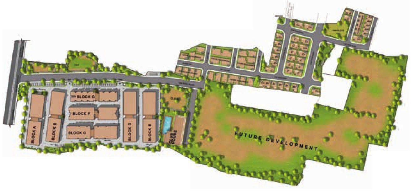  green acres phase 4 villa Master Plan