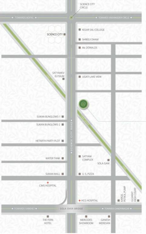  lavish Location Plan