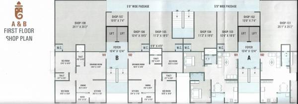 Images for Cluster Plan of Maninagar Ganesh Heights