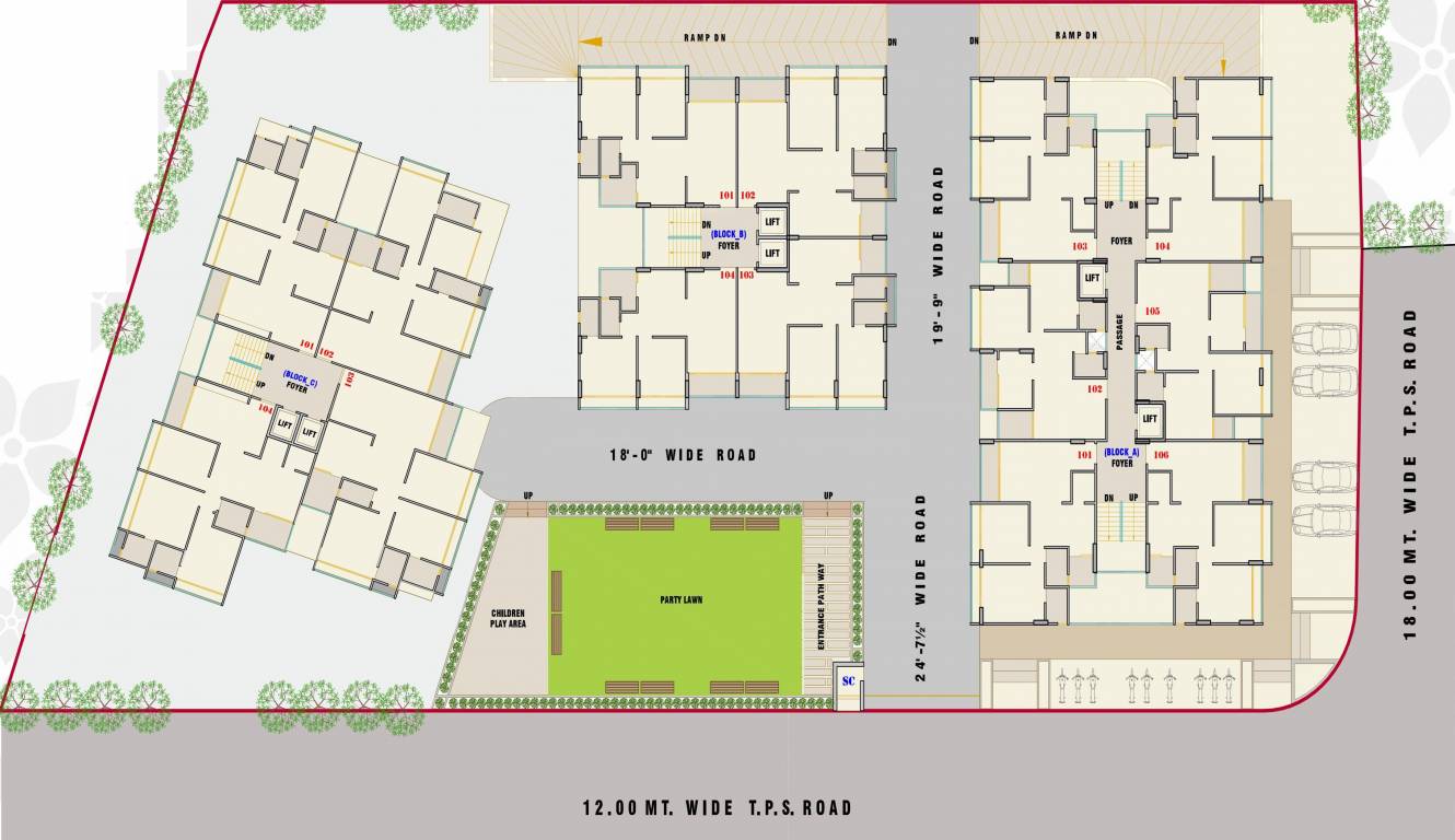 Images for Layout Plan of Netra Heights