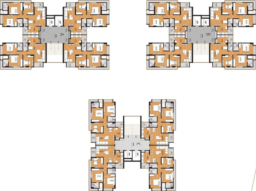 Images for Cluster Plan of SS Kaveri Soham Vistara