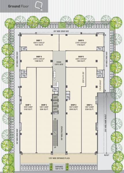 Images for Cluster Plan of  Business Park