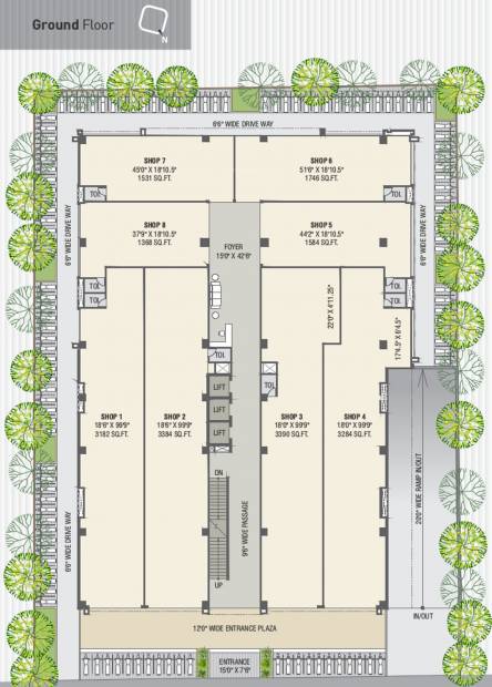 Images for Cluster Plan of  Business Park