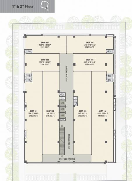 Images for Cluster Plan of  Business Park