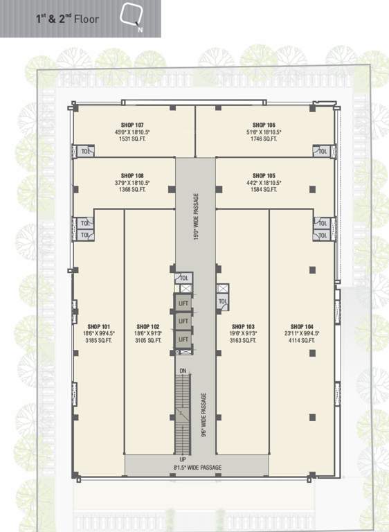 Images for Cluster Plan of  Business Park
