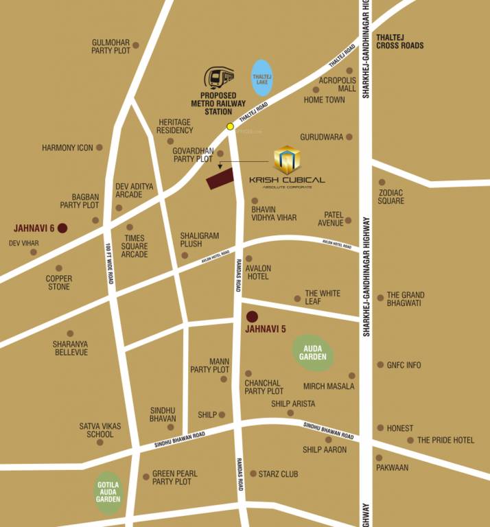 Images for Location Plan of Savaliya Krish Cubical