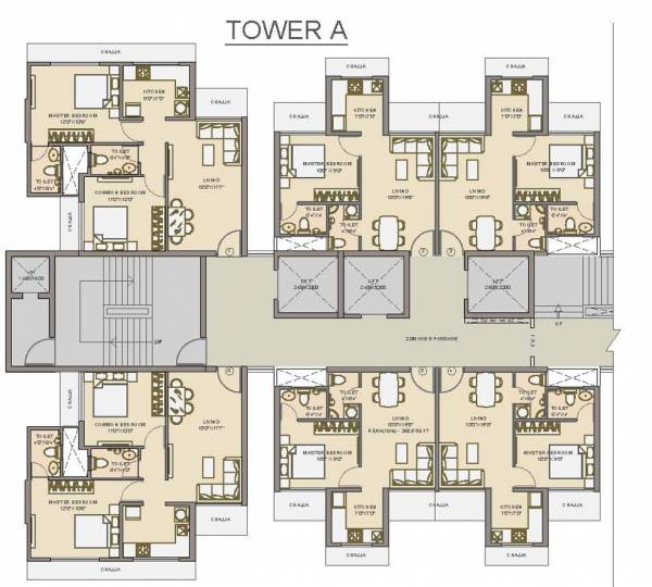 Images for Cluster Plan of Chandak Next Wing A
