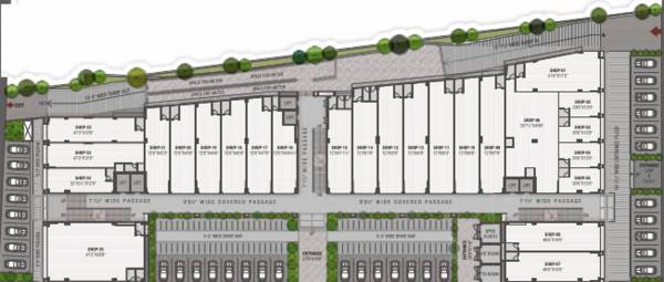 Images for Cluster Plan of Saanvy Saffron Business Park