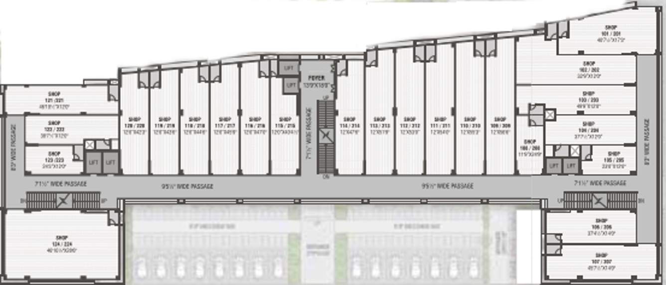 Images for Cluster Plan of Saanvy Saffron Business Park